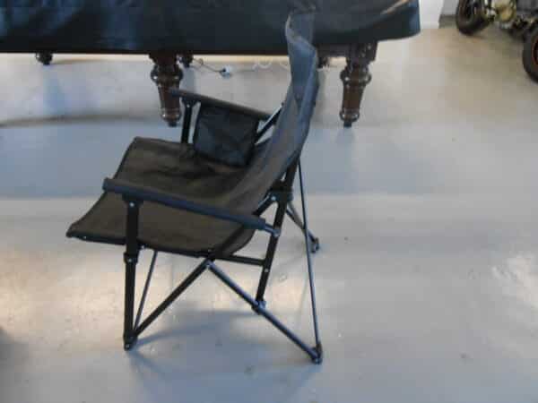 Zwarte campingstoel - Afbeelding 4
