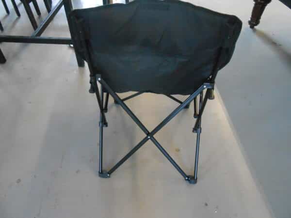 Zwarte campingstoel - Afbeelding 3