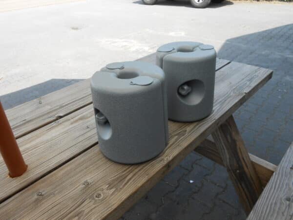 Vulbare voet voor de partytent (set van 4 stuks) - Afbeelding 3