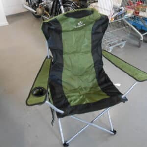 Groene campingstoel