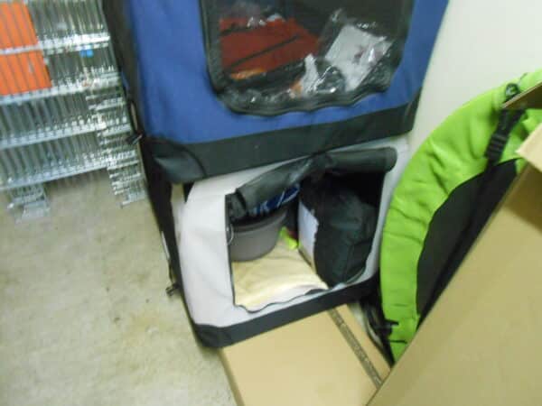 Honden reis bench