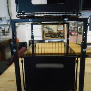 Metalen keukenorganizer, Uittrekbare kruidenrek