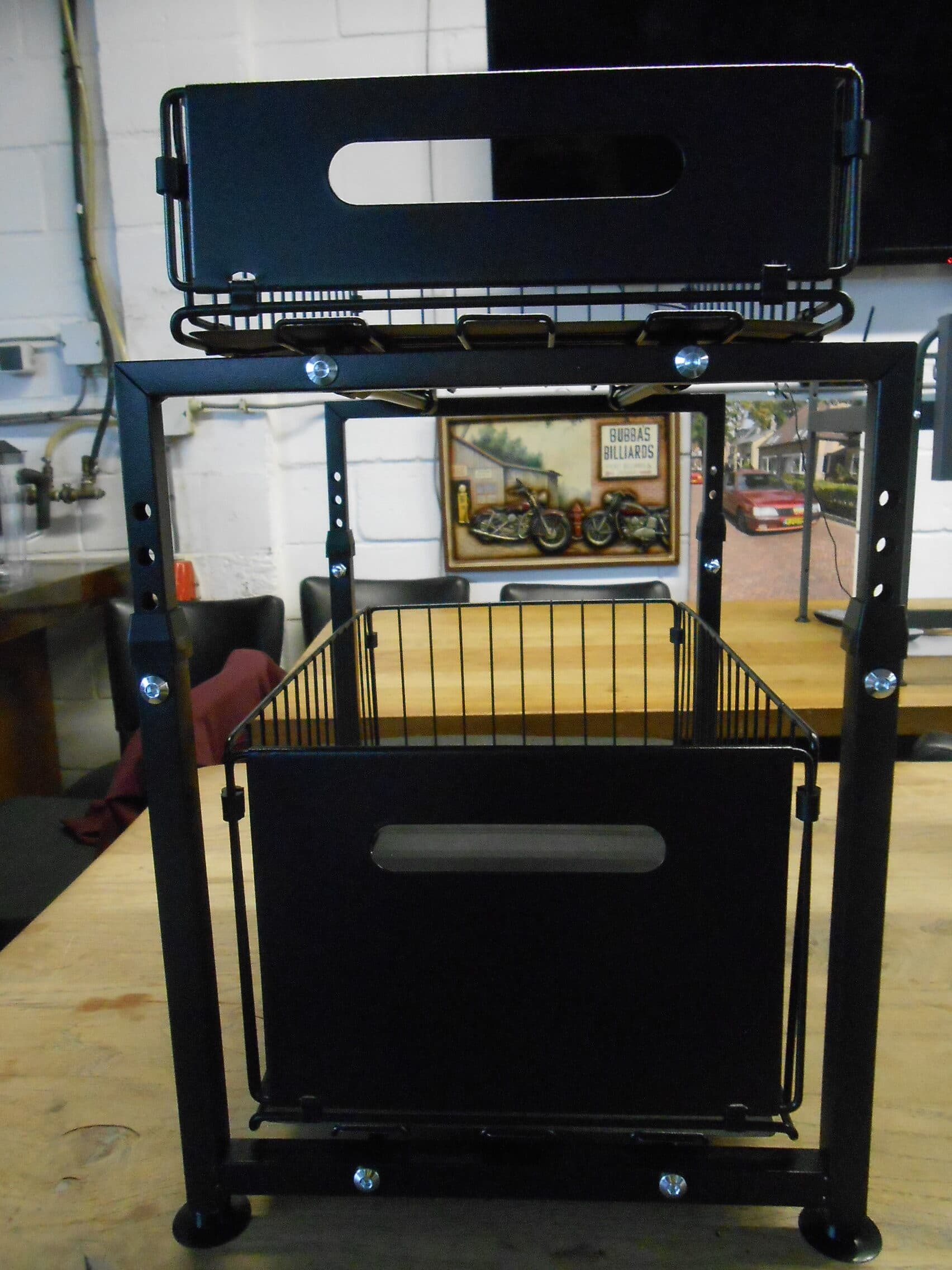 Metalen keukenorganizer, Uittrekbare kruidenrek