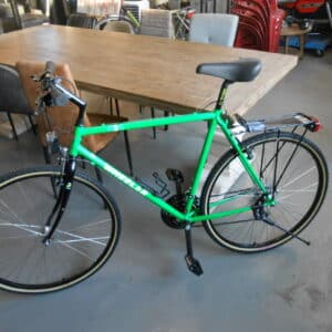Groene vintage MTB van Wheeler
