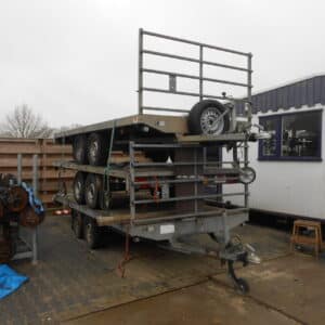 Drie aanhangers export